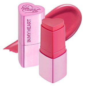 터치인솔 프리티필터 인마이하트 스틱 블러셔 6g, 펀치핑크, 1개