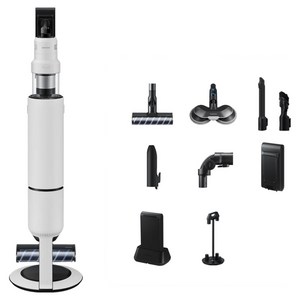 삼성전자 Bespoke 제트 AI 청소기 400W VS90F40CSG 고객직접설치, 새틴 그레이지