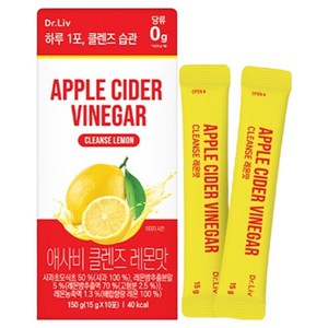 닥터리브 애사비 클렌즈 레몬맛 10p, 1개, 150g