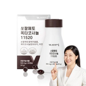 비타민마을 쏘팔메토 옥타코사놀 11520 전립선영양제 45g, 90정, 1개