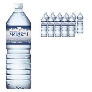 물하나 지리산 생수, 2L, 12개