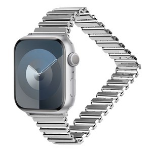 아이몰 스마트워치 메탈 브레이슬릿 밴드 스트랩 기본형 L, 실버