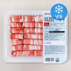 곰곰 돌돌말이 대패삼겹살 (냉동), 500g, 1개