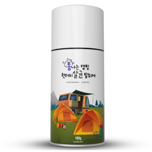 리드홈 폼나는 캠핑 원터치 살균 탈취제, 1개, 180g, 1개입