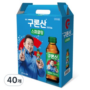 해태htb 영진 구론산 탄산 오리지날 선물세트, 150ml, 40개