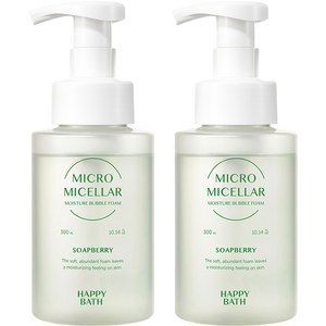 해피바스 솝베리 오리지널 버블폼, 300ml, 2개