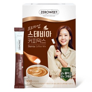 스테비아스위트 프리미엄 스테비아 커피믹스 골드 에디션, 9.5g, 100개입, 1개