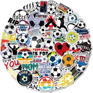 어리마켓 노트북 꾸미기 감성 팬시 스포츠 스티커 축구, 혼합색상, 1개