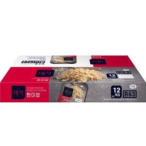 The미식 현미밥, 12개, 180g