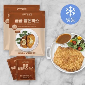 곰곰 왕돈까스 330g + 소스 150g (냉동), 480g, 2세트