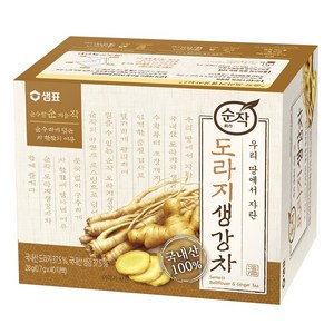 순작 도라지 생강차, 0.7g, 40개입, 1개