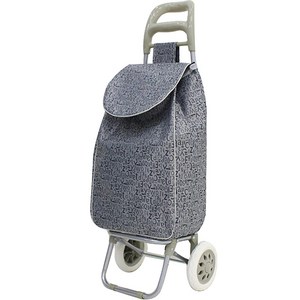 몽돌 프리미엄 쇼핑 카트 패턴그레이, 1개