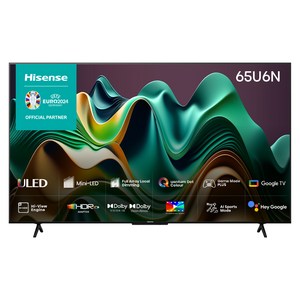 하이센스 안드로이드S 4K Mini LED TV, 165cm(65인치), 65U6N, 벽걸이형, 방문설치