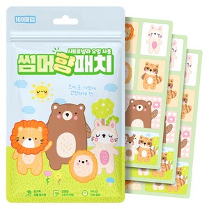아텍스 썸머 향 패치 날벌레 기피제 대용량 100p, 1개