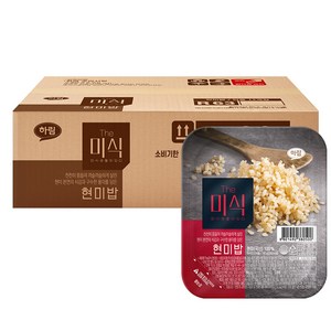 The미식 현미밥, 12개, 180g