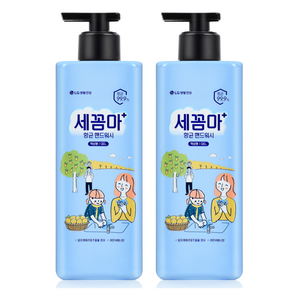 온더바디 세꼼마 항균 젤타입 핸드워시 레몬 버베나향, 480ml, 2개