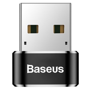 베이스어스 C타입 to USB타입 미니 변환 어댑터 컨버터, CAAOTG-01, 1개