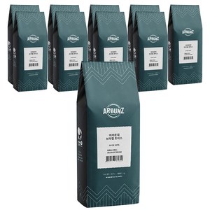 어라운지 브라질 초이스 원두커피 10p, 1kg, 10개, 홀빈(분쇄안함)