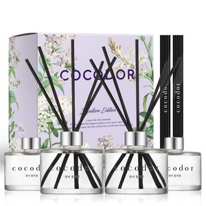 코코도르 디퓨저 200ml x 4p, 장미꽃다발, 4개