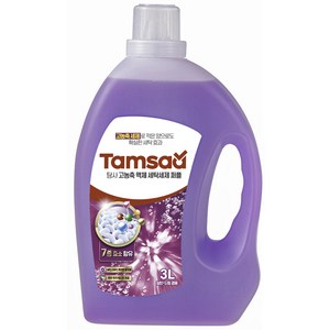 탐사 고농축 액체 세탁 세제 퍼플, 3L, 1개