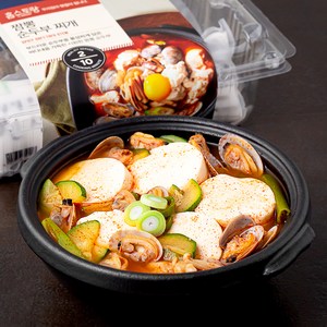 홈스토랑 짬뽕 순두부 찌개 밀키트, 790g, 1개