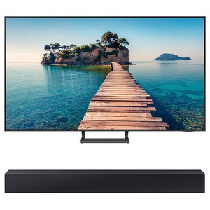 삼성전자 4K Crystal UHD HDR TV + 사운드바 패키지 KU55UC8500C4 방문설치 UC8500, 138cm(55인치), TV(KU55UC8500FXKR), 사운드바(HW-C400/KR), 스탠드형