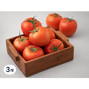 완숙토마토, 2kg, 3개