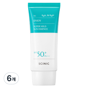 싸이닉 엔조이 슈퍼 마일드 선 에센스 SPF50+ PA++++, 50ml, 6개