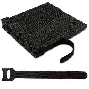 엔더 벨크로 케이블 타이, 50개, 블랙