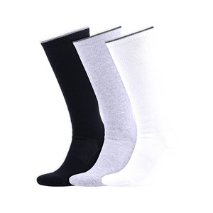 네파 여성용 니치 쿠션 니삭스 3켤레 세트, 화이트 + 그레이 + 네이비