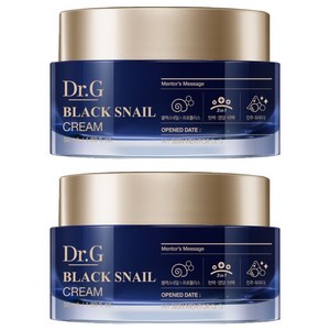 닥터지 블랙 스네일 크림 듀오, 50ml, 2개