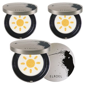 엘로엘 파노 빅 골프 선쿠션 플러스 SPF50+ PA++++, 25g, 3개