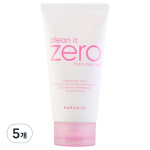 바닐라코 클린 잇 제로 폼 클렌저, 150ml, 5개