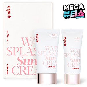에스쁘아 워터 스플래쉬 선크림 세라마이드 SPF50+ PA++++ 60ml+30ml, 1개