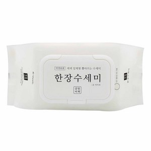살림비책 일회용 뽑아쓰는 세제일체형 한장수세미, 40개입, 1개