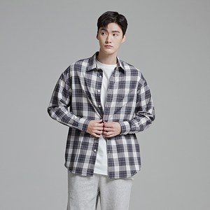 스파오 루즈핏 솔리드 셔츠