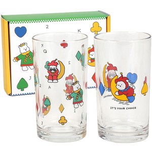 데일리라이크 마이 버디 유리컵 2종 세트 03 + 박스포장, 혼합색상, 2개