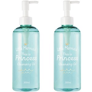 뷰티레시피 리틀머메이드 디스 이즈 프린세스 클렌징오일, 300ml, 2개
