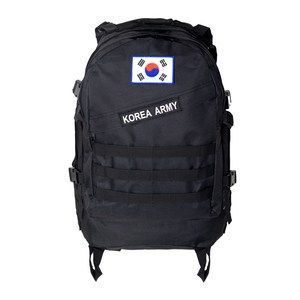 테라우드 K 솔져 군용가방 45L + 태극기 패치 + R.O.K ARMY 패치 세트