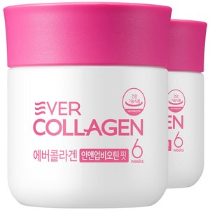 에버콜라겐 인앤업비오틴 핏 63g, 84정, 2개