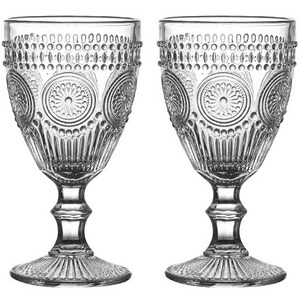 공유 빈티지 크리스탈잔 350ml, 고블렛, 2개