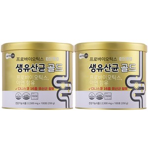 서울약사신협 프로바이오틱스 생유산균 골드, 250g, 2개