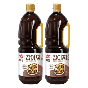 백설 장아찌 간장소스, 2개