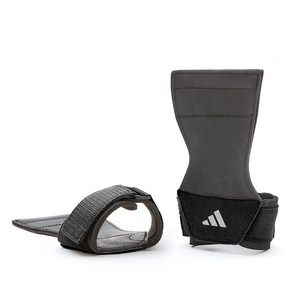 아디다스 트레이닝 핸드 그립 맥스 양손 세트, 블랙 + 소프트 그레이, 1개