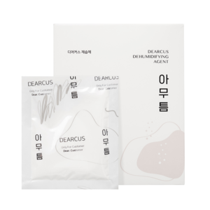 디어커스 아무틈 제습제 12p, 540g, 1개