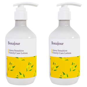 보나쥬르 아쥬라 센서티브 패밀리 케어 로션, 300ml, 2개