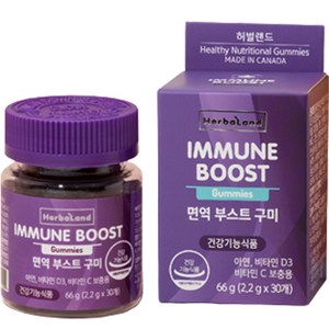 허벌랜드 면역부스트 구미젤리, 1개, 66g