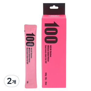센츄리클럽 고양이 100츄르 치킨 간식 10p, 2개, 100g