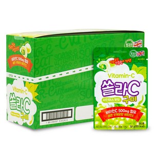 고려은단 쏠라C구미 샤인머스캣맛, 400g, 1개
