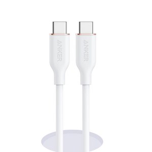 앤커 플로우 USB C to C타입 PD 고속충전 케이블 100W PPS호환, 90cm, 클라우드 화이트, 1개